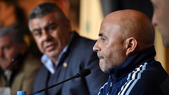 Tapia elogió a Sampaoli (Télam)