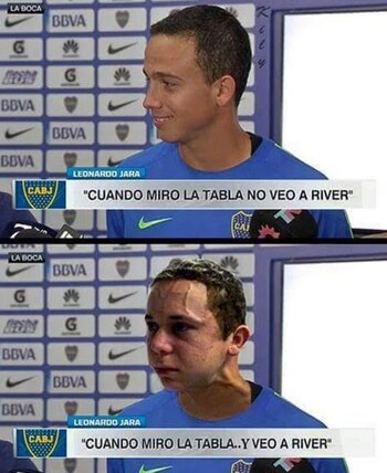 Los memes de Boca y