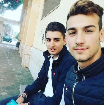 Francesco Prestia, junto a un