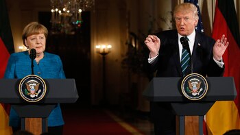 Trump cuestiona a Alemania por