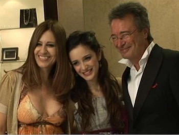 Mercedes en el cumpleaños de