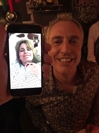 Marley y su videollamada con