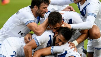 El festejo de Vélez en