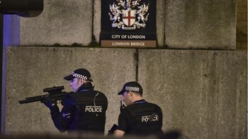La policía de Londres intenta