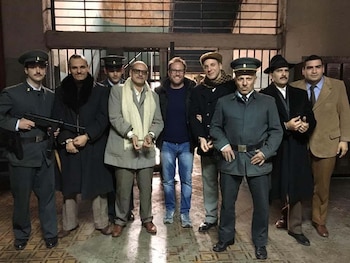El papel de Rafael Spregelburd en la película que está rodando es el de John William Cooke