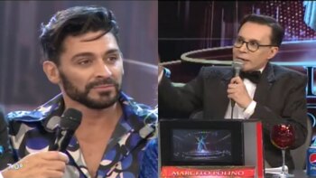 Marcelo Polino incomodó a Hernán Piquín en su regreso a “ShowMatch”: “¿No querías volver porque estoy yo?”