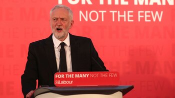 Jeremy Corbyn, líder del opositor
