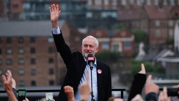 Jeremy Corbyn, líder del Partido