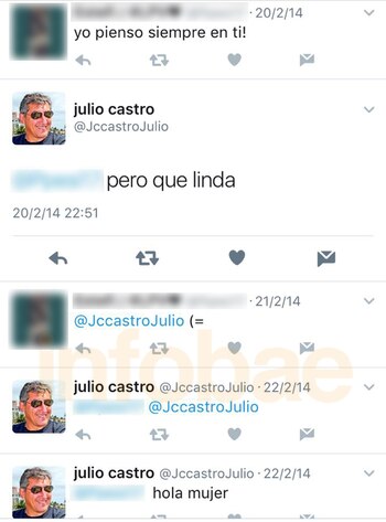 Tuits de Castro a la