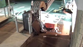 Así quedó el aparato