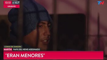 Martín Bustamante, papá de nene