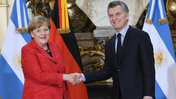 Merkel en Argentina: es la