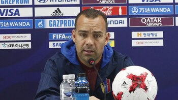 Rafael Dudamel, entrenador de Venezuela