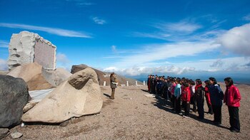 El monte Paektu está ubicado
