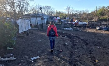 Granata recorriendo el Barrio Molino