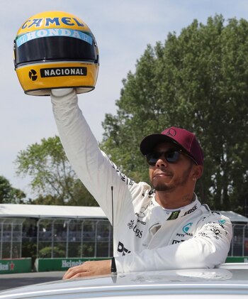 Lewis Hamilton, de 44 años,