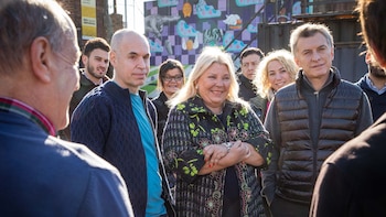 Horacio Rodríguez Larreta, Elisa Carrió