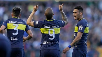 Darío Benedetto y Cristian Pavón