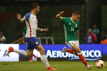 El jugador de México Javier
