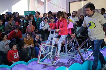 Chicos, en diversos experimentos (Presidencia)