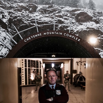 Fachada exterior del complejo NORAD