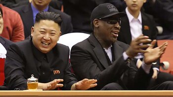 Dennis Rodman visitó Corea Del