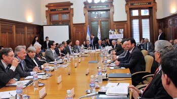 El presidente de la UIA,