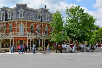En Niágara, cerca del lago
