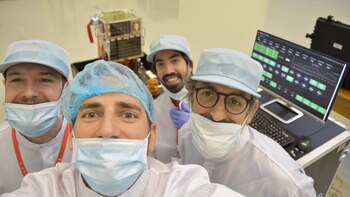 Parte del equipo a cargo