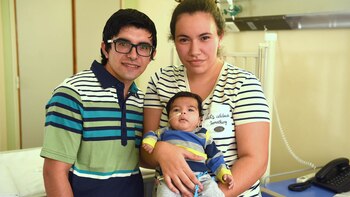 El bebé se recuperó en