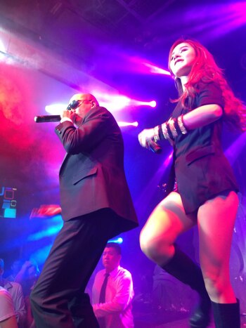 Los shows con cantantes y