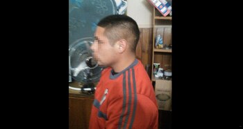 Lucas Alexis Sánchez, el principal sospechoso, en foto policial.