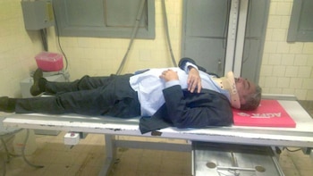 Dalbón luego de la golpiza