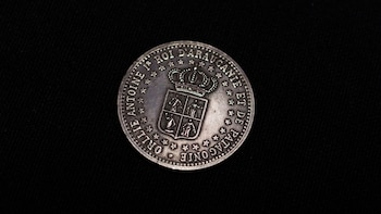 Moneda de pretensión, de plata,