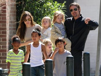 Brad Pitt y sus 6