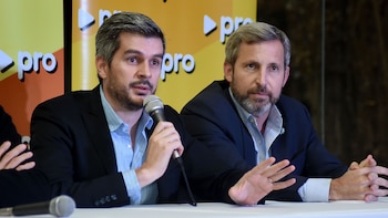Marcos Peña y Rogelio Frigerio