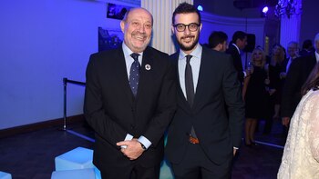 Los periodistas Alfredo y Diego