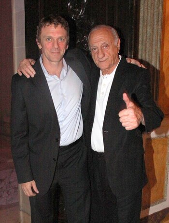 Federico D’Elía y su padre