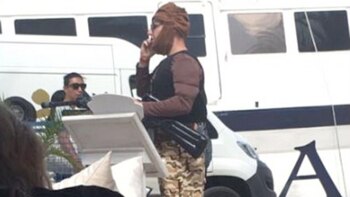 Según el hombre, no era