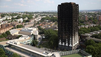 Así quedó la torre que