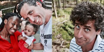 Ari Nagel junto a la