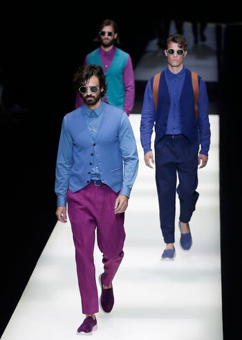 Rompió esta tendencia el traje