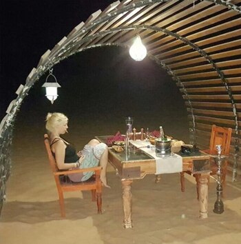 Wanda Nara y una noche