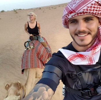 Wanda Nara y Mauro Icardi no