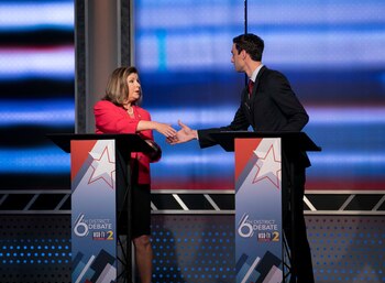 Karen Handel y Jon Ossoff