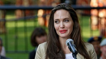 Angelina Jolie disfruta de su