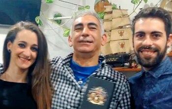 Ana y Daniel, con el