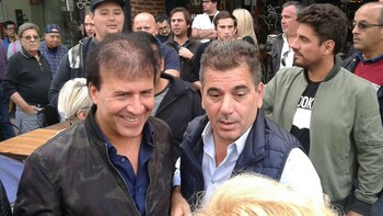 “Quique” Antequera junto a Cristian