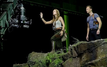 Brie Larson y Tom Hiddleston