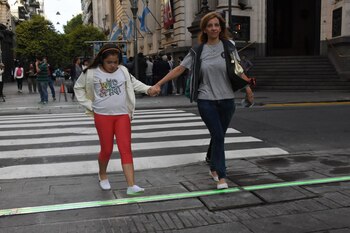 Uno de los diez semáforos